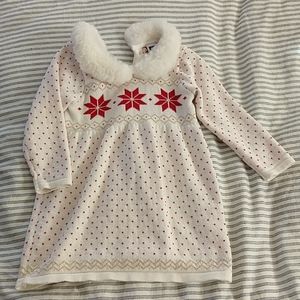 Janie and Jack Christmas Holiday Sweater Dress